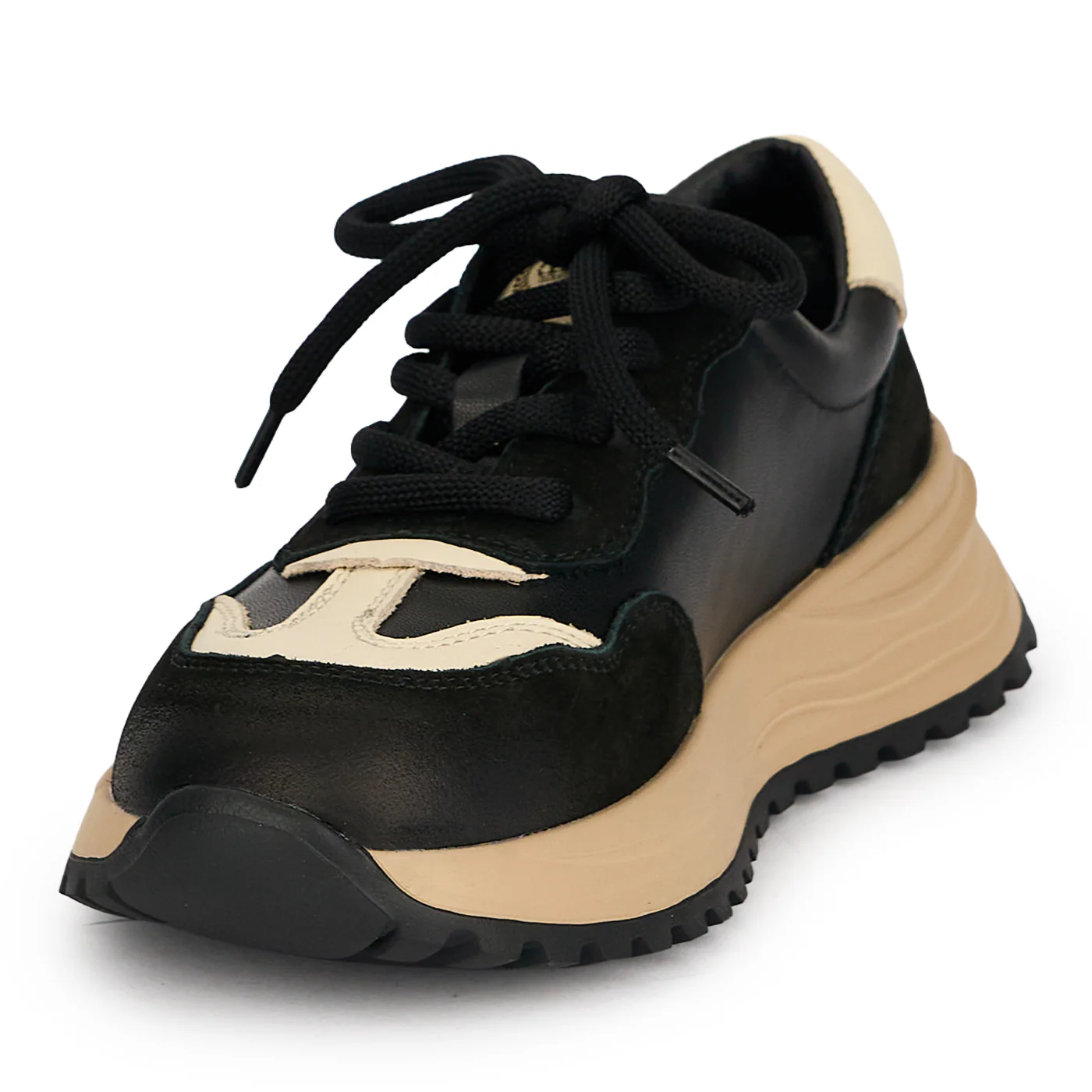 Pantofi dama din piele naturala neagra 19530 - Image 3