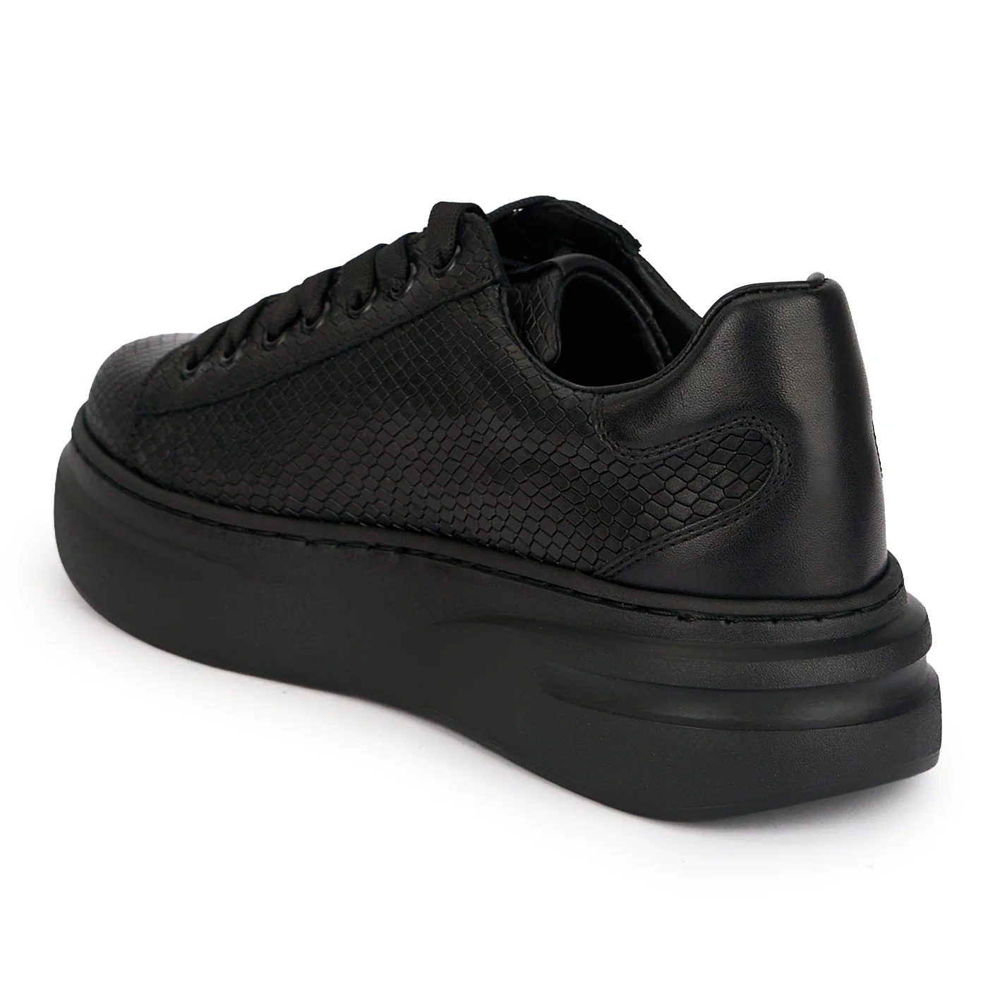 Pantofi dama din piele naturala neagra 19606 - Image 2
