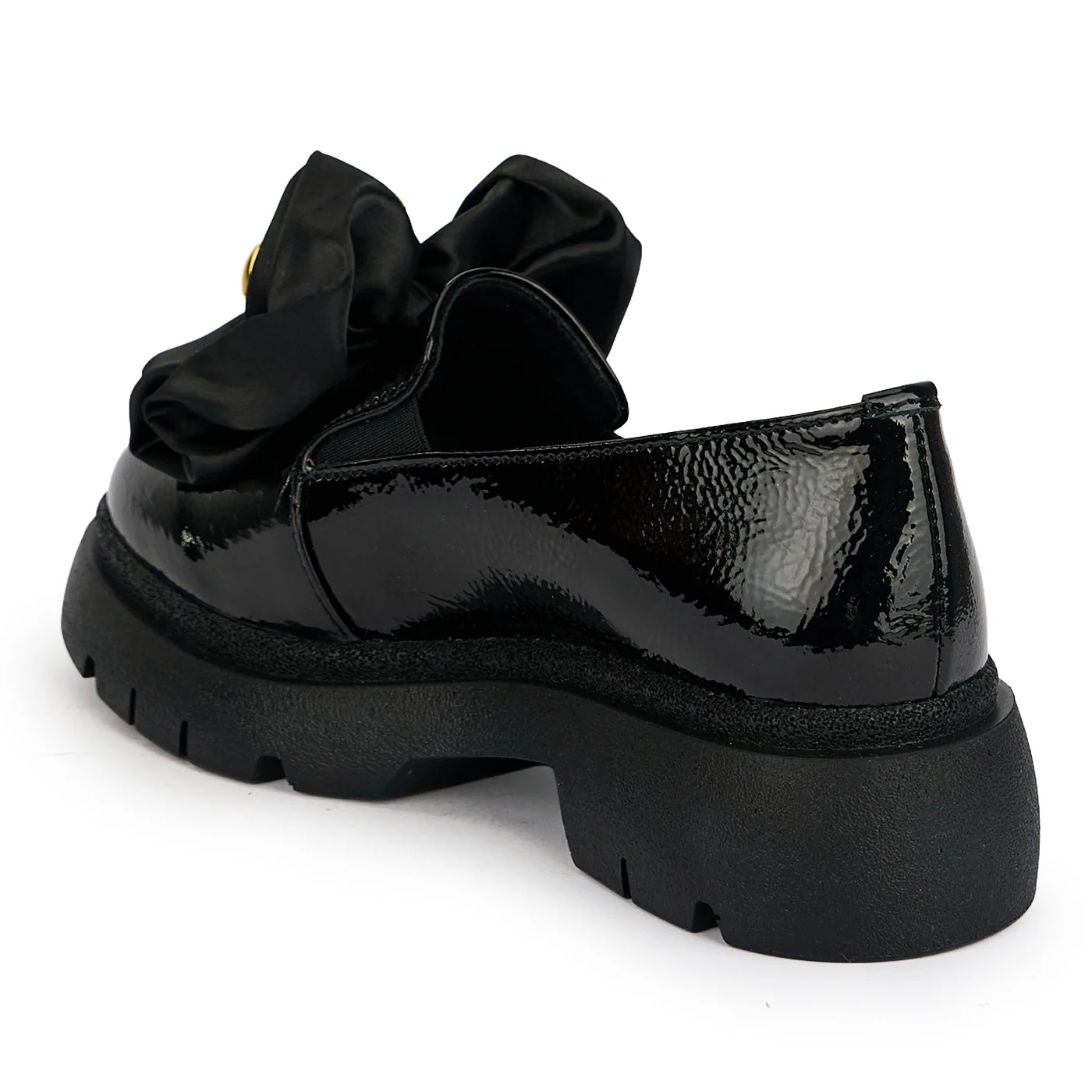 Pantofi dama din piele naturala neagra 19611 - Image 2