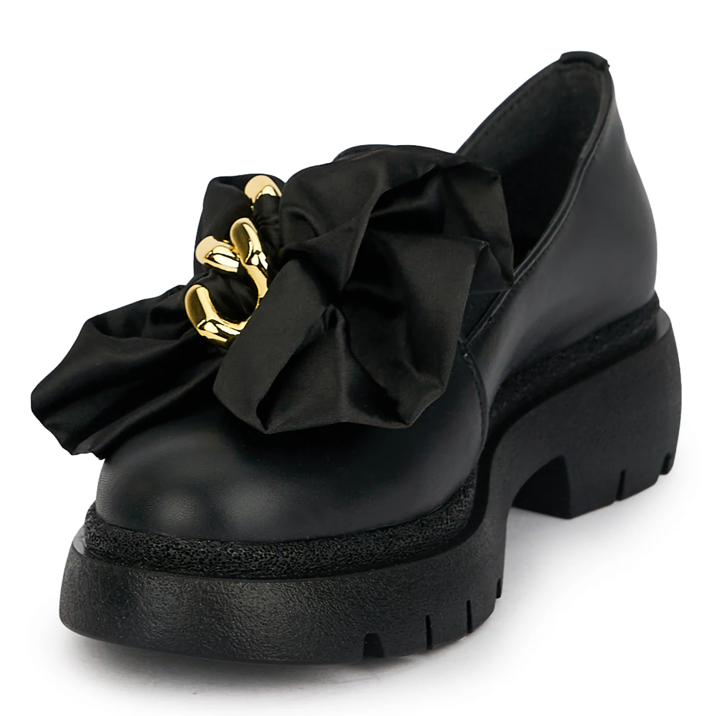 Pantofi dama din piele naturala neagra 19612 - Image 3