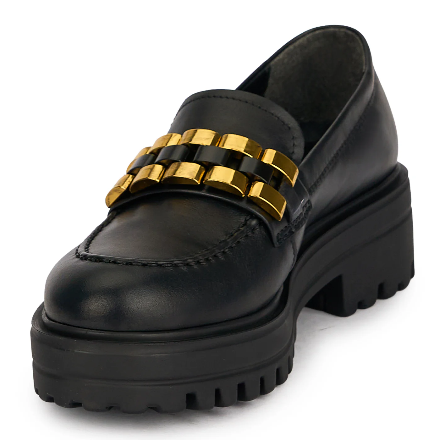 Pantofi dama din piele naturala neagra 19665 - Image 3