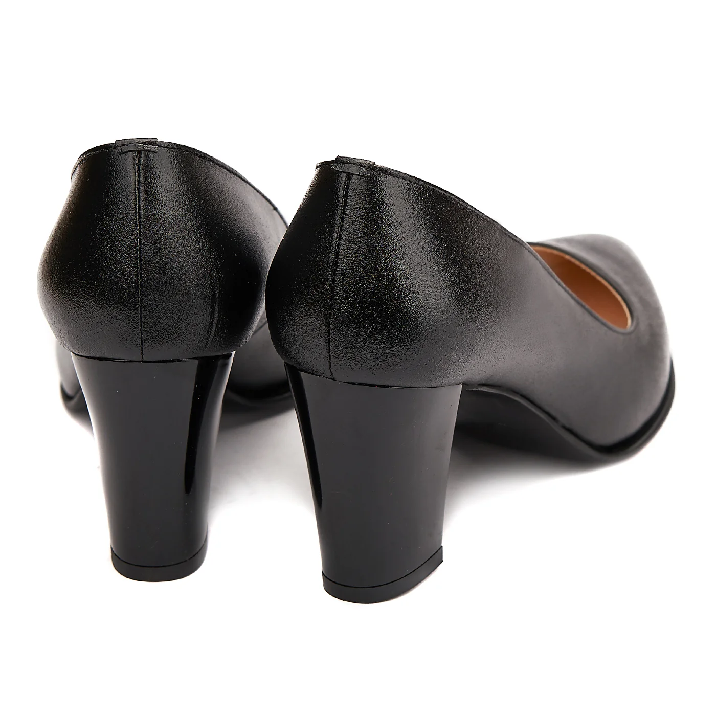 Pantofi dama din piele naturala neagra 4078 - Image 3