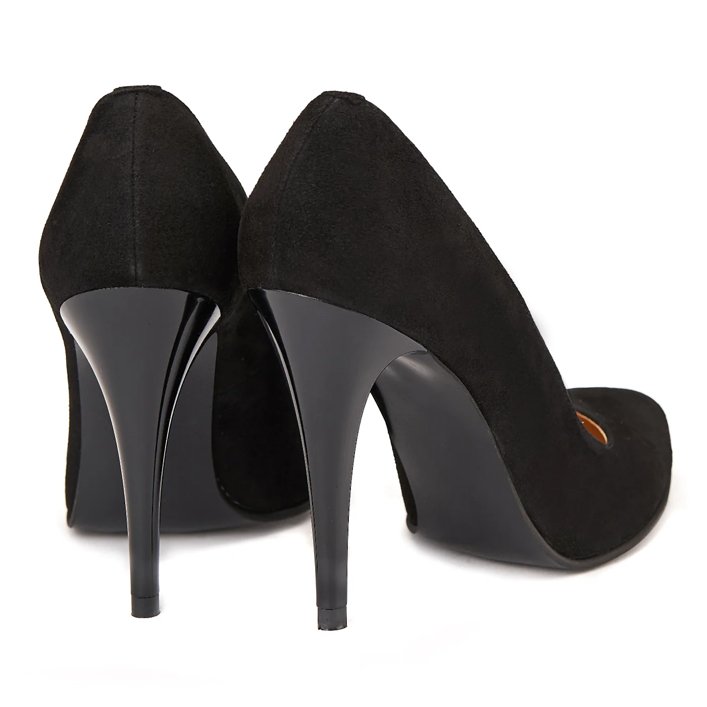 Pantofi dama din piele naturala neagra 4157 - Image 2