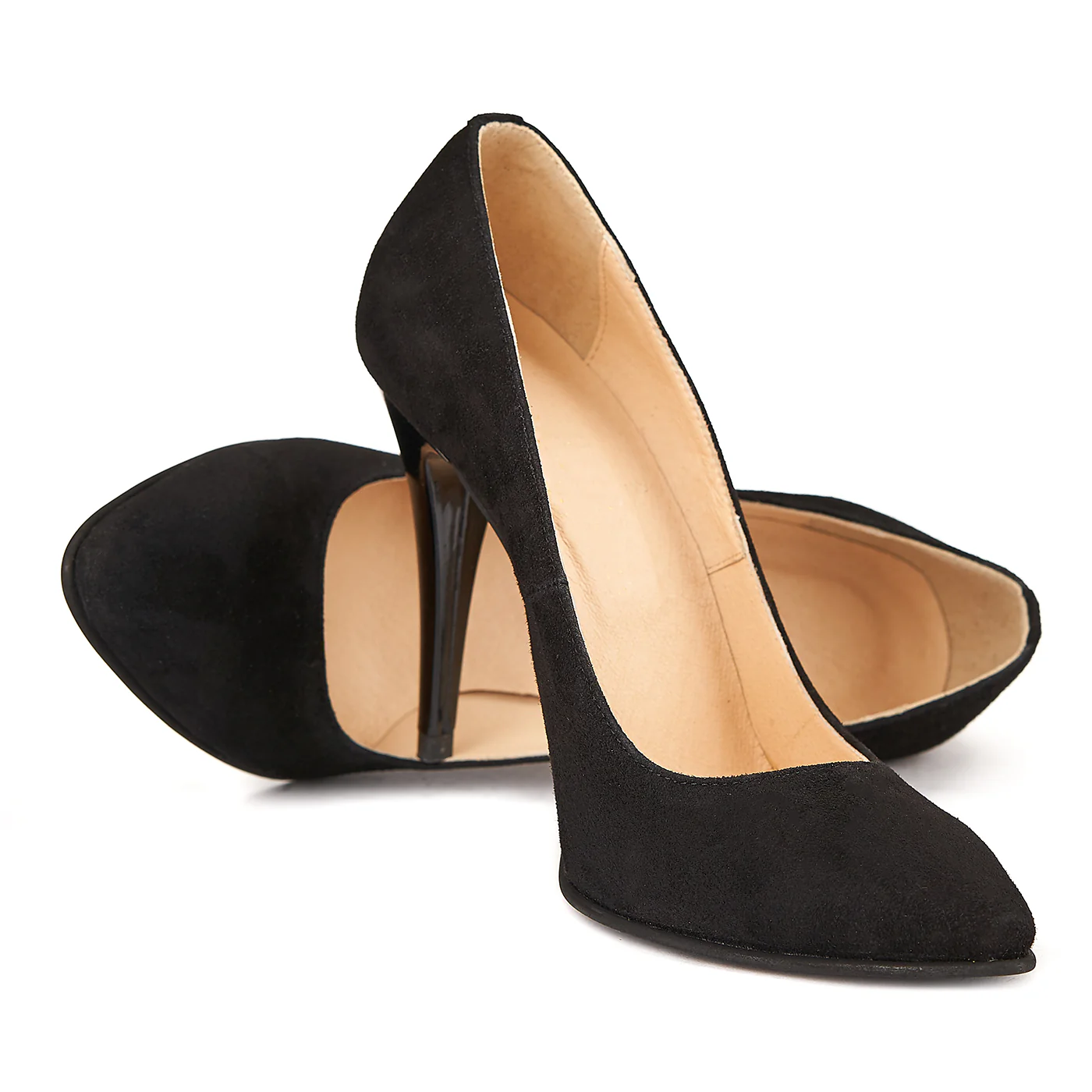 Pantofi dama din piele naturala neagra 4157 - Image 4