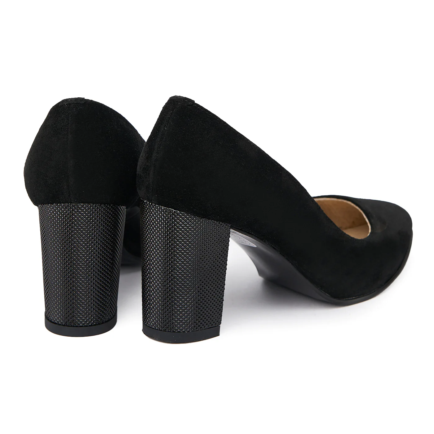 Pantofi dama din piele naturala neagra 4979 - Image 2