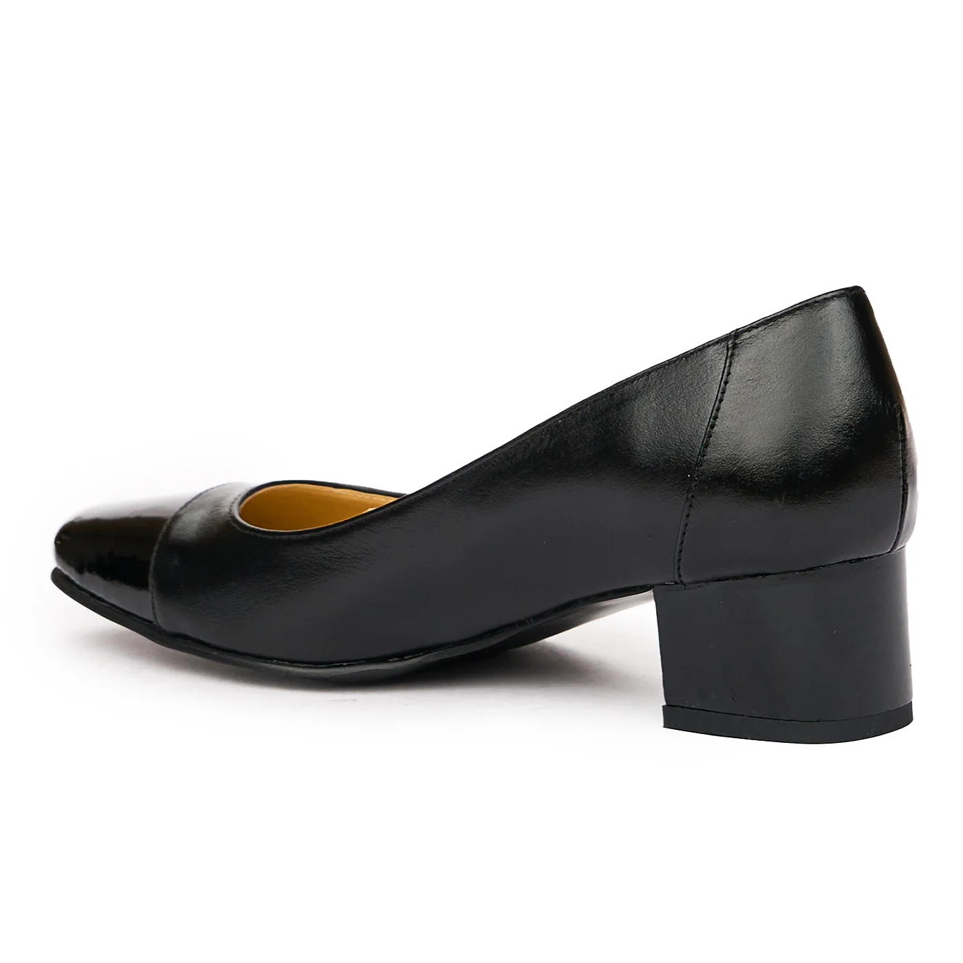 Pantofi dama din piele naturala neagra 9296 - Image 4
