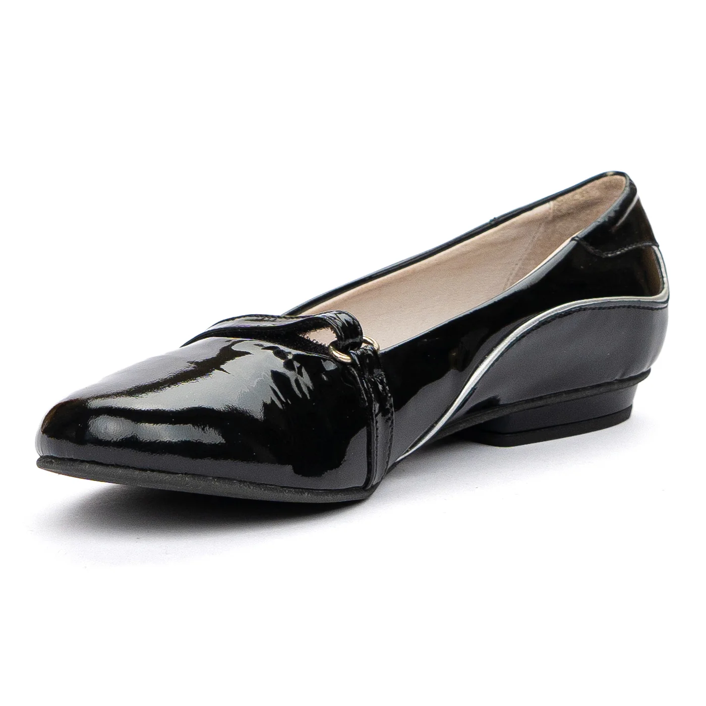Pantofi dama din piele naturala neagra 9632 - Image 4