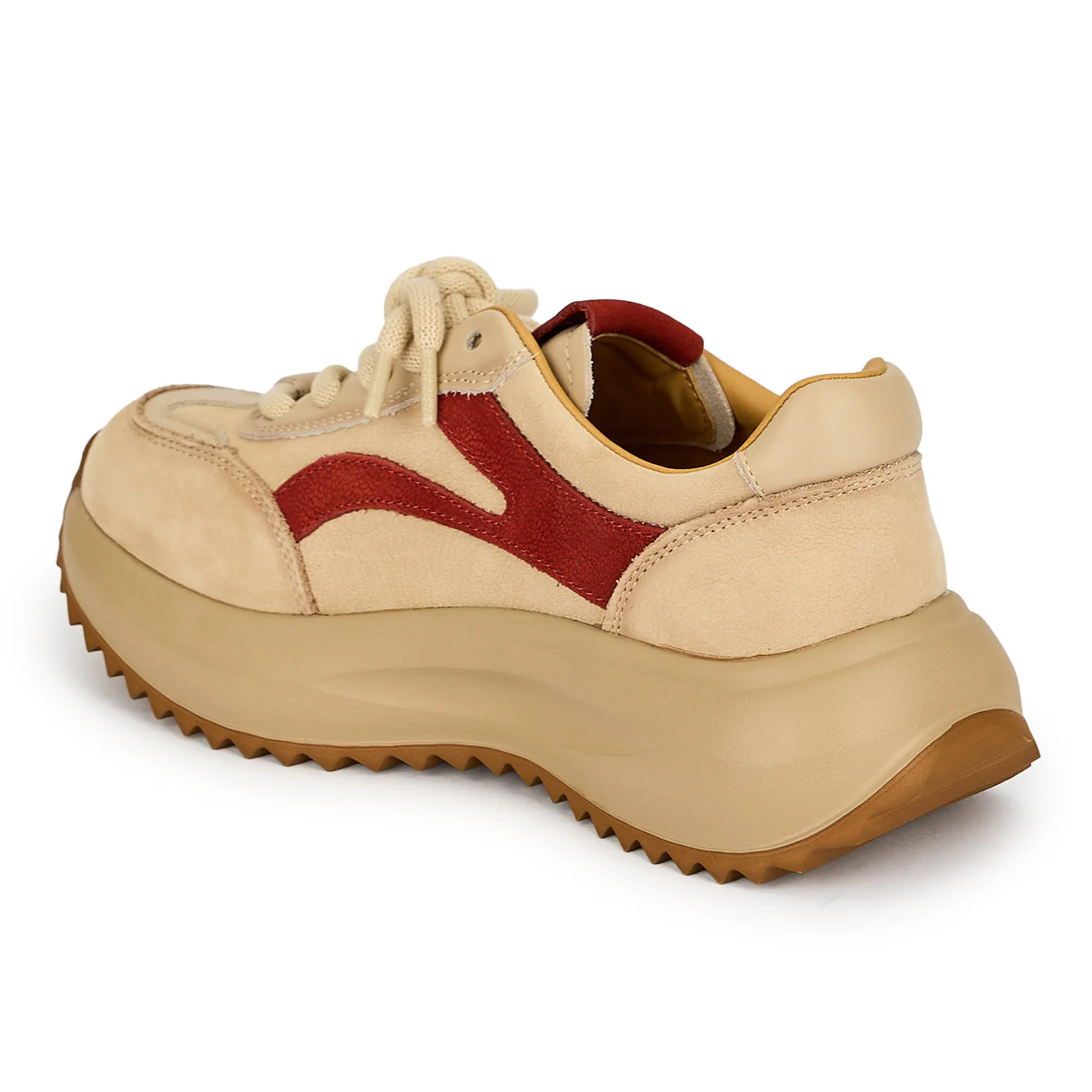 Pantofi dama din piele naturala rosie 19266 - Image 2