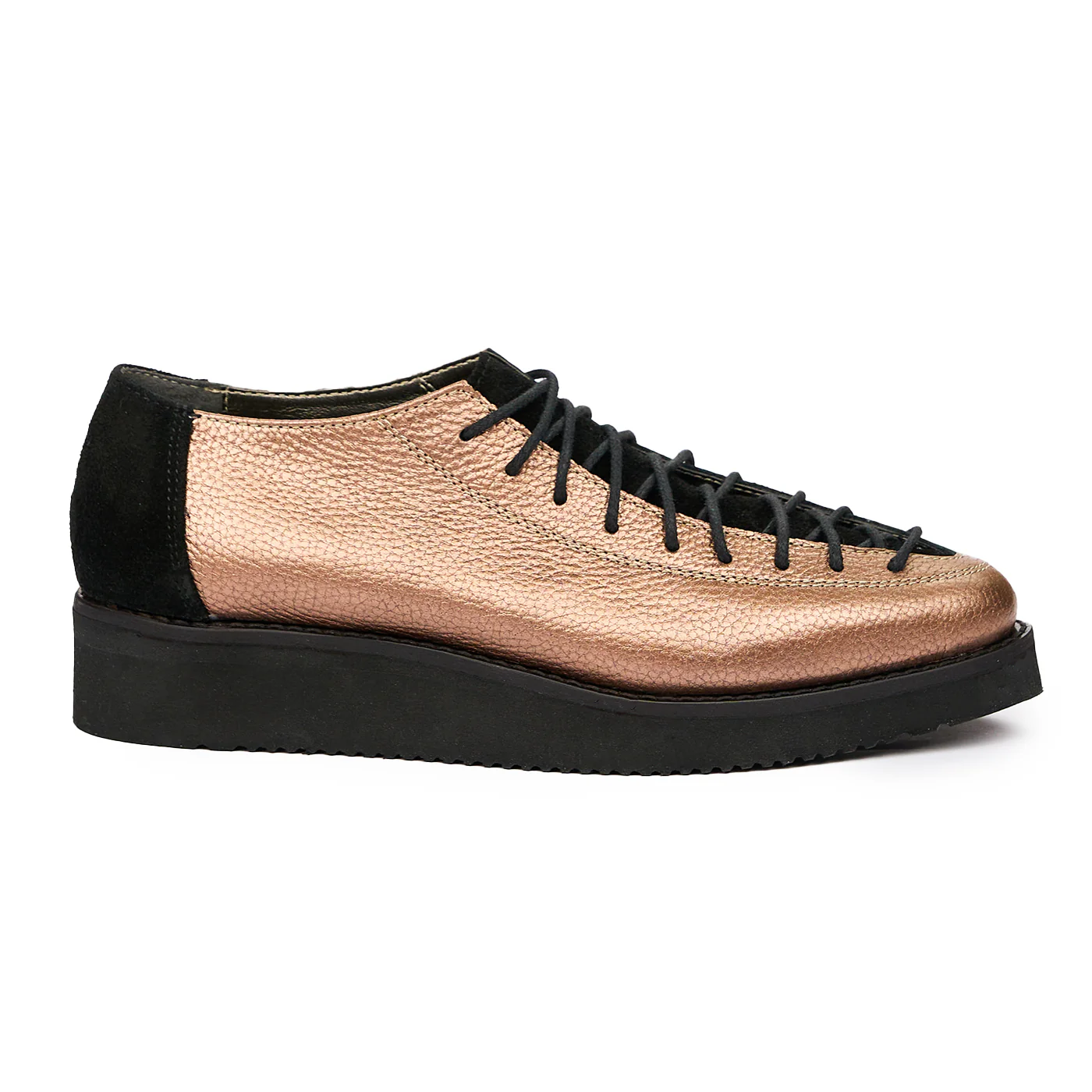 Pantofi dama din piele naturala bronz 8400