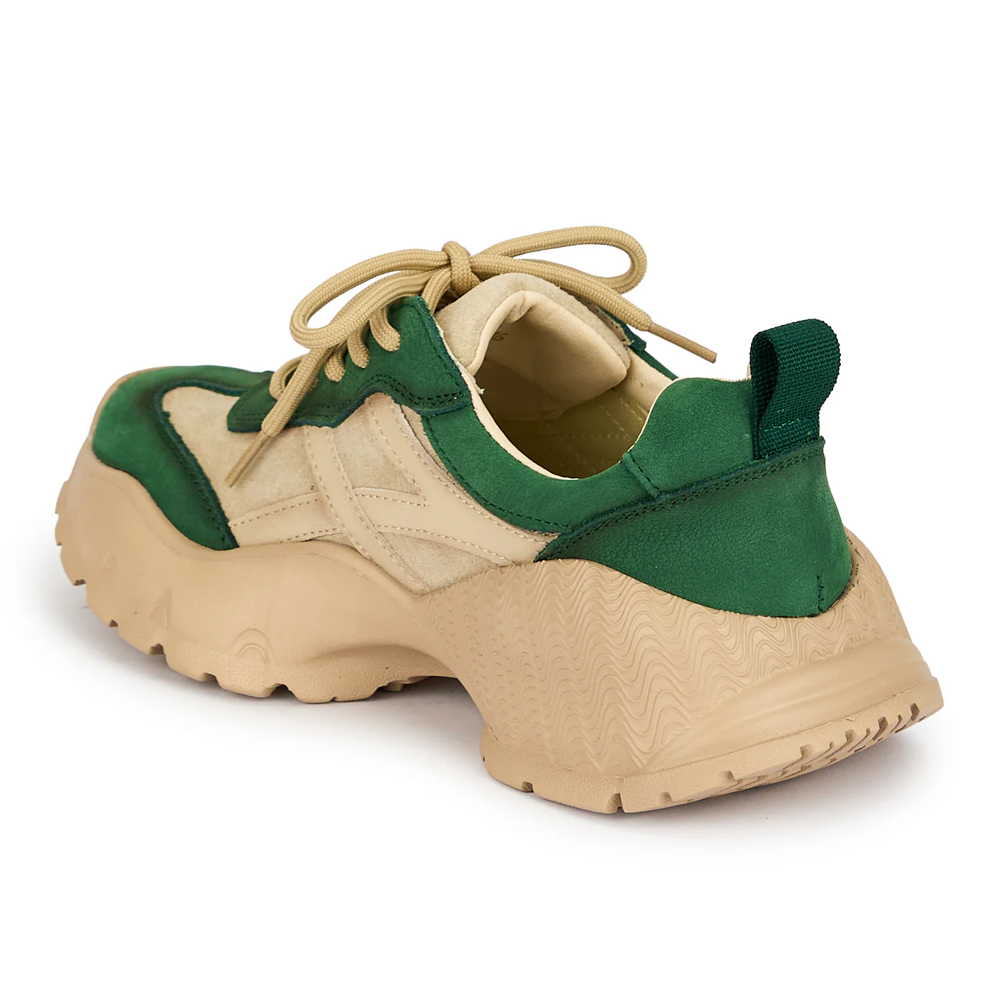 Pantofi dama din piele naturala verde 19282 - Image 2