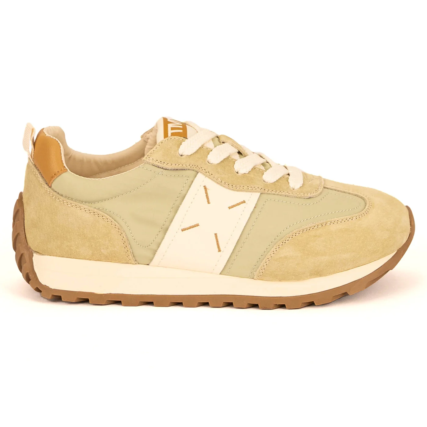 Pantofi dama din piele naturala verde menta 18801