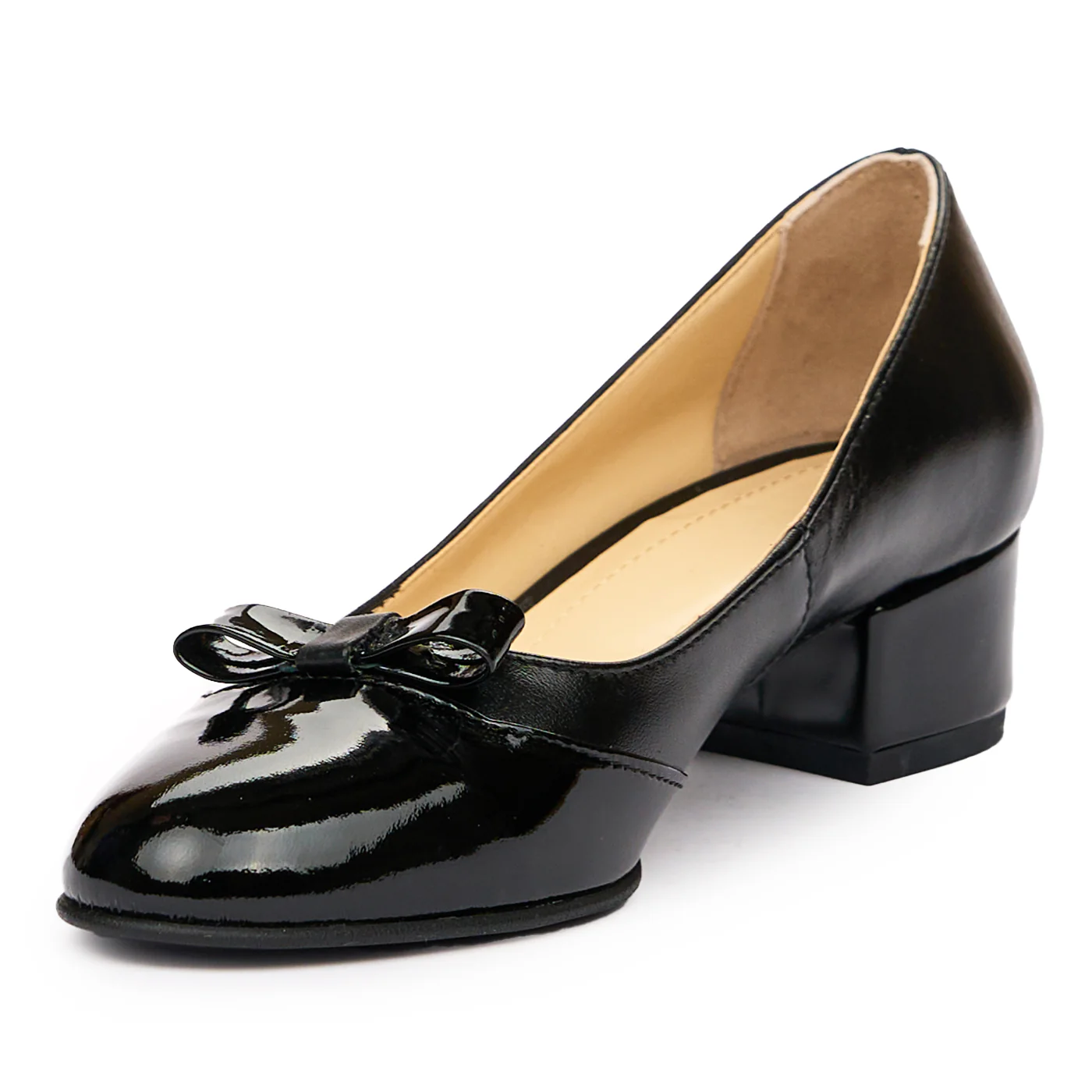 Pantofi dama eleganti din piele naturala neagra 9389 - Image 4