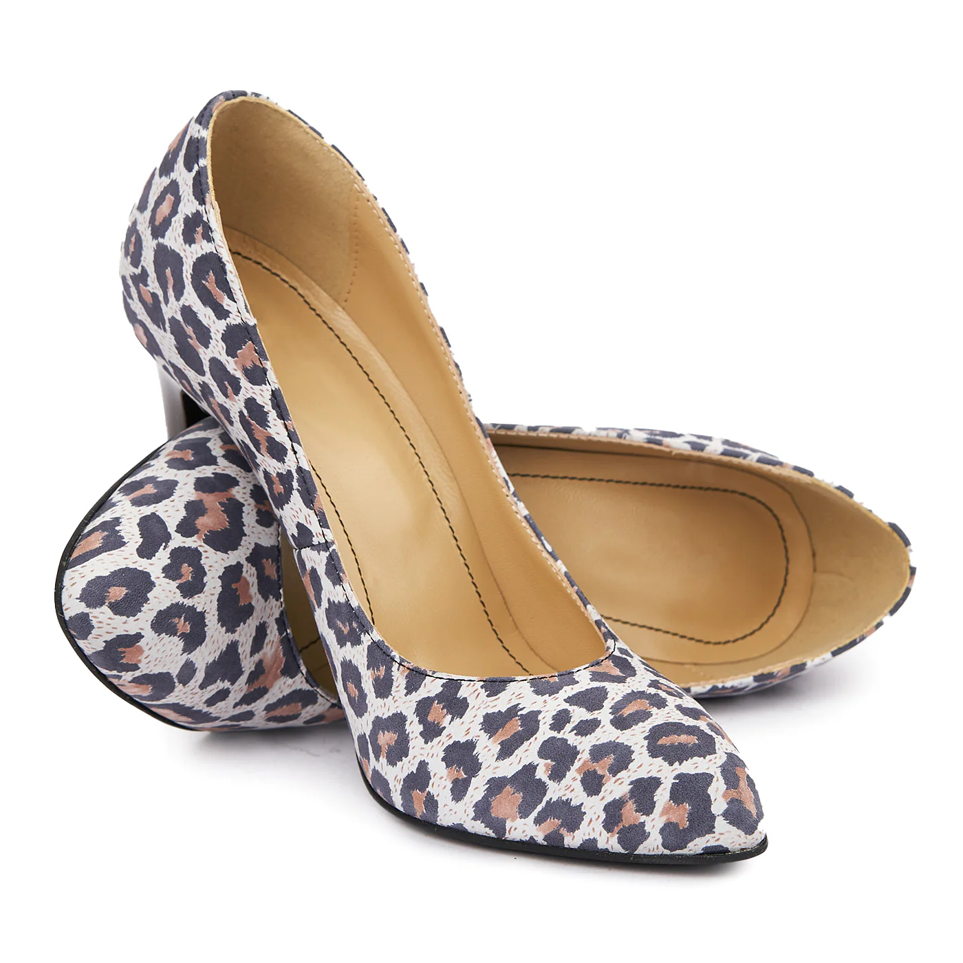 Pantofi dama fara siret din Piele Naturala 4948 - Image 3