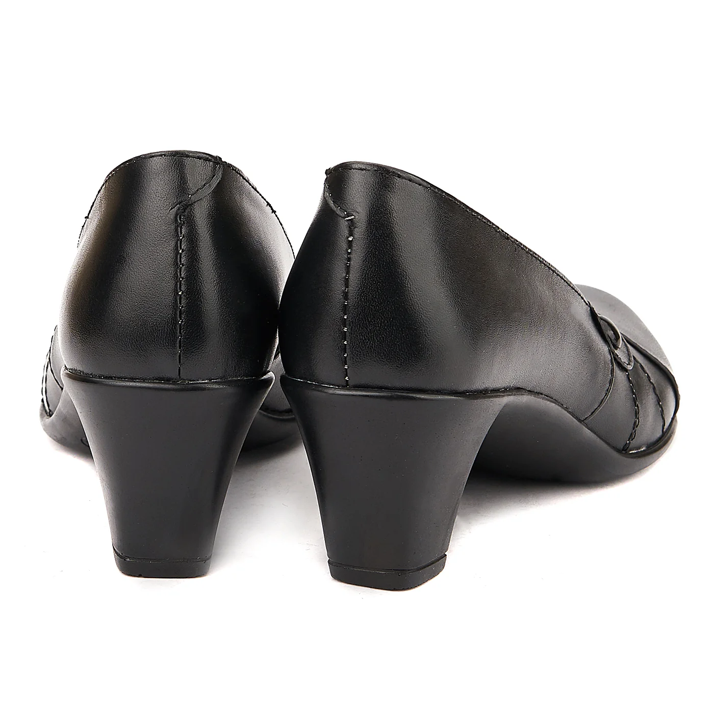 Pantofi dama piele cu toc patrat 1338 - Image 2