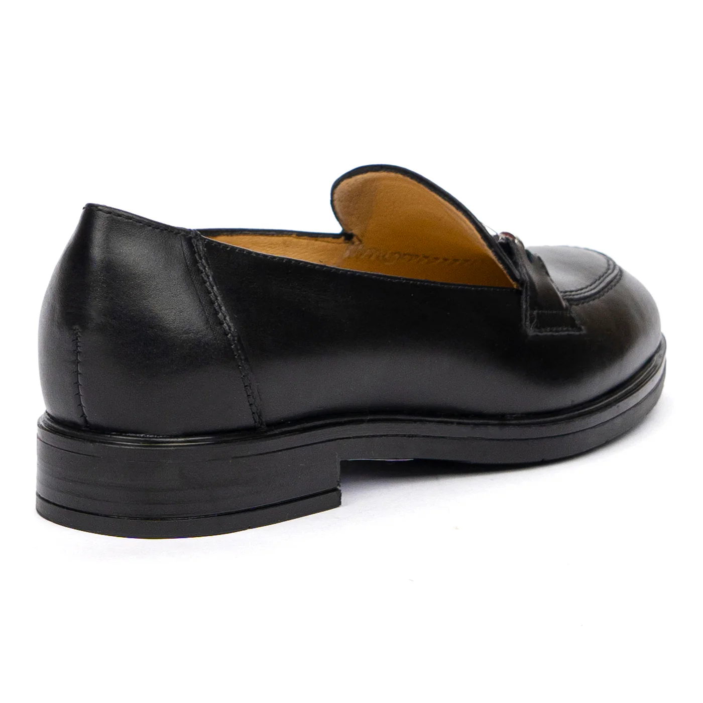 Pantofi Dama Piele Eleganti cu Toc 2.5 Cm Negri 8535 - Image 2