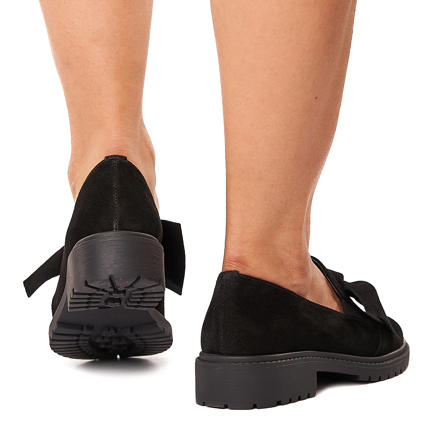 Pantofi dama piele neagra fara siret 1582 - Image 4