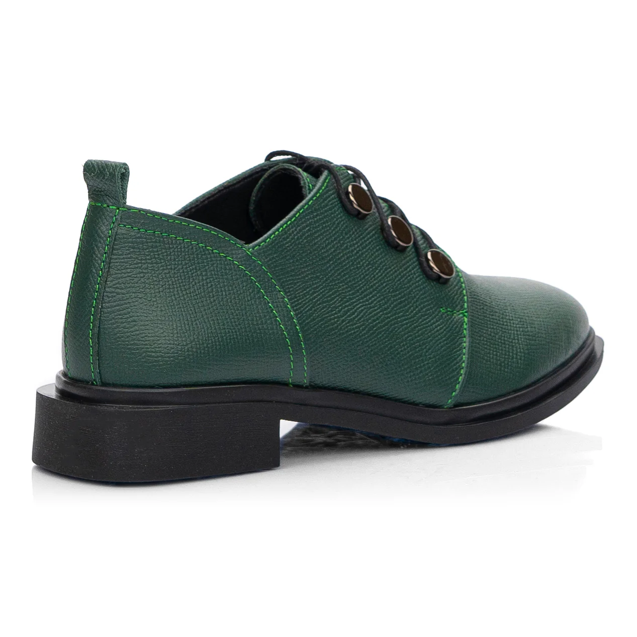Pantofi din Piele Casual Dama cu Toc 2.5 Cm 8501 - Image 2