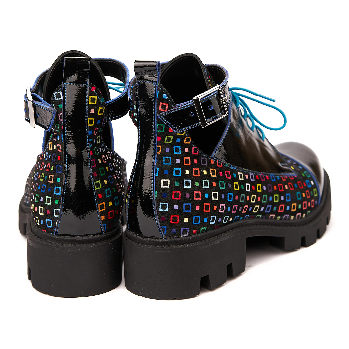 Pantofi din Piele Lacuita Dama Casual 1604 - Image 2