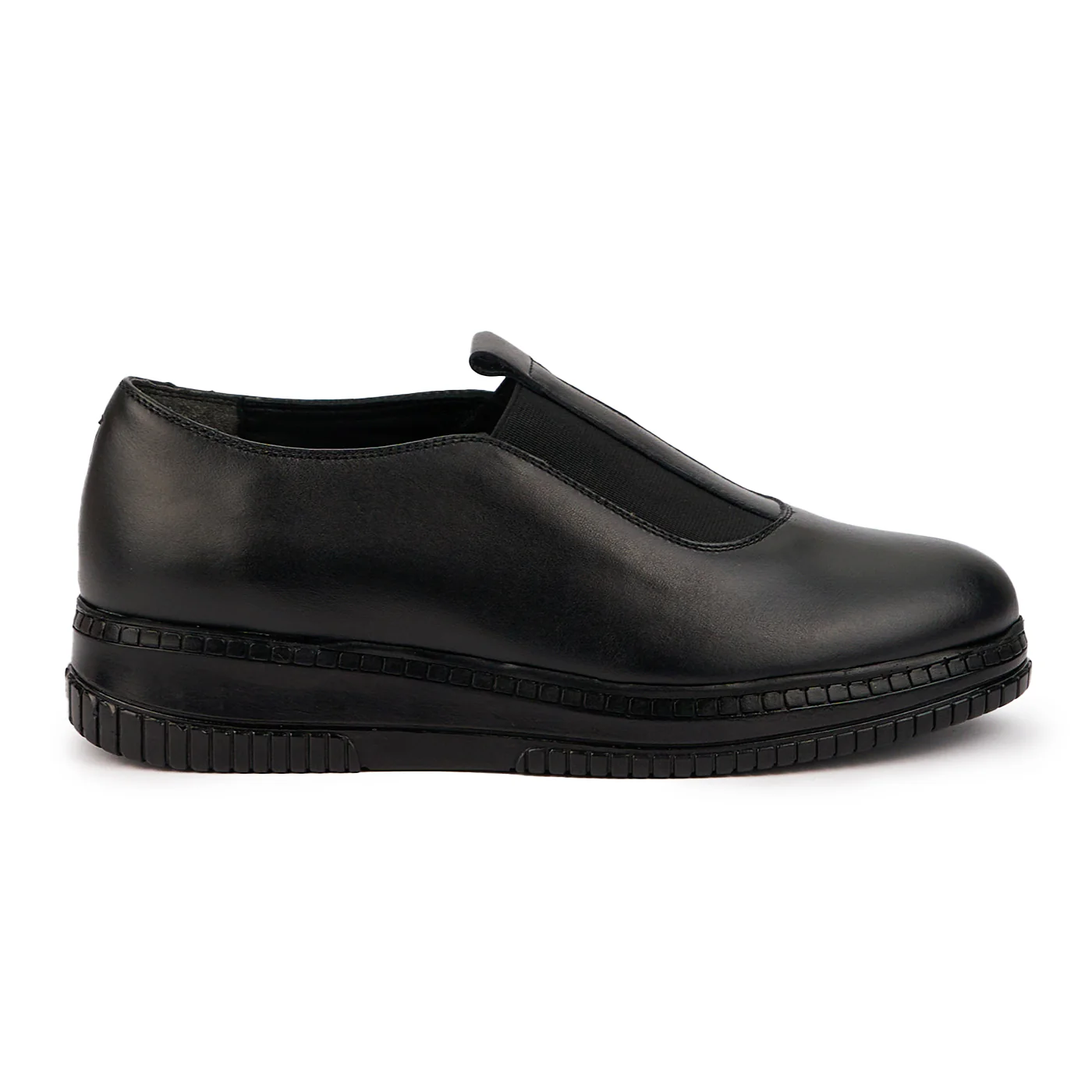 Pantofi din Piele Naturala Dama Casual cu Talpa 4 Cm 8555