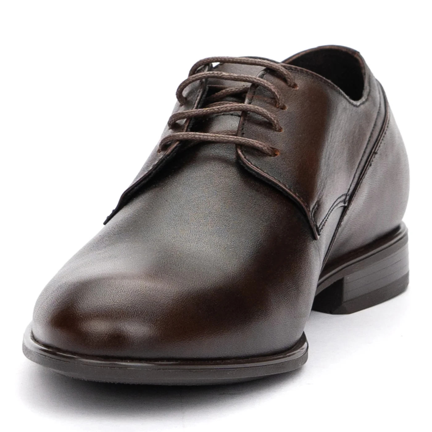 Pantofi Eleganti Barbati Maro cu Toc din Piele Naturala 7274 - Image 4
