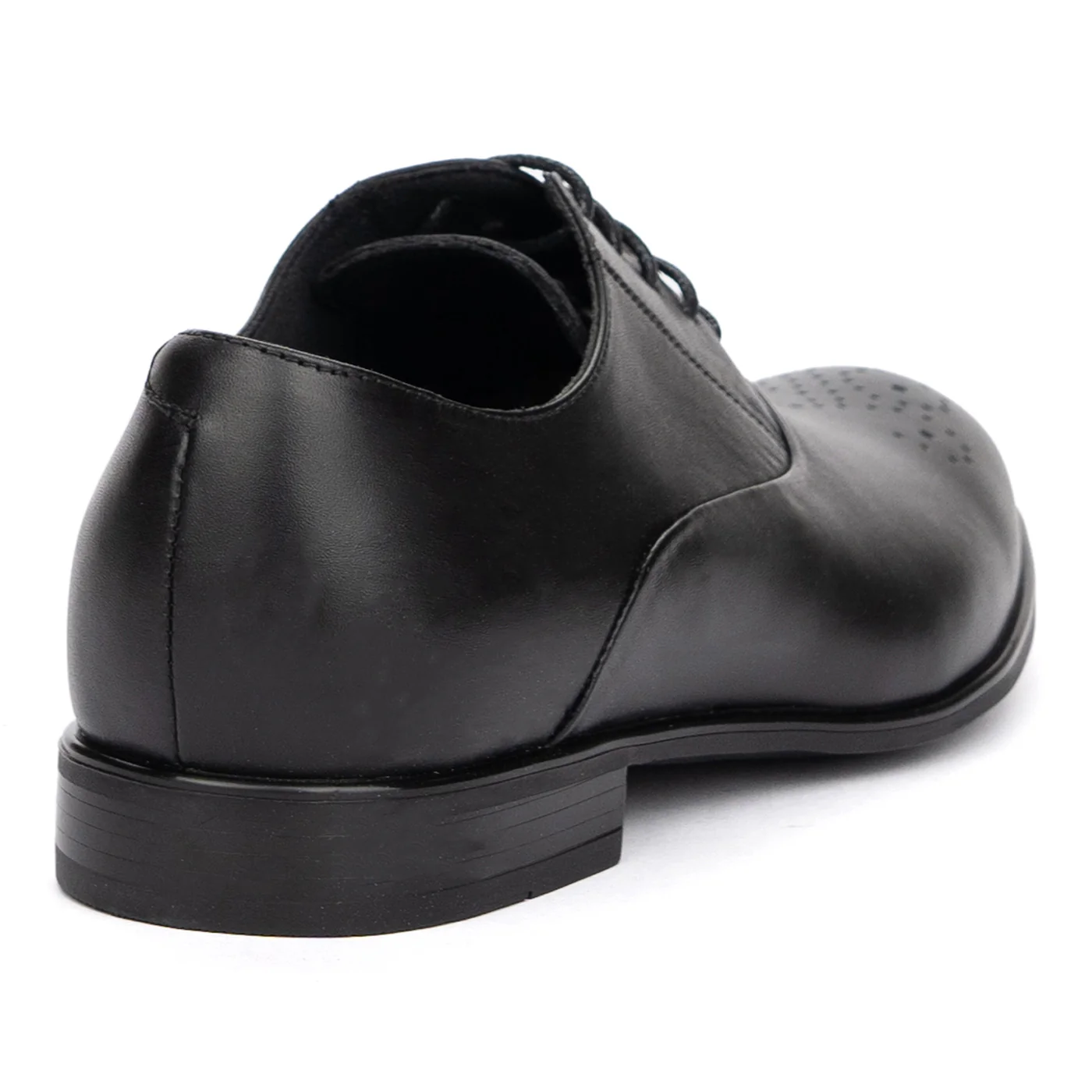Pantofi Eleganti Barbati Negri cu Toc din Piele Naturala 7278 - Image 2