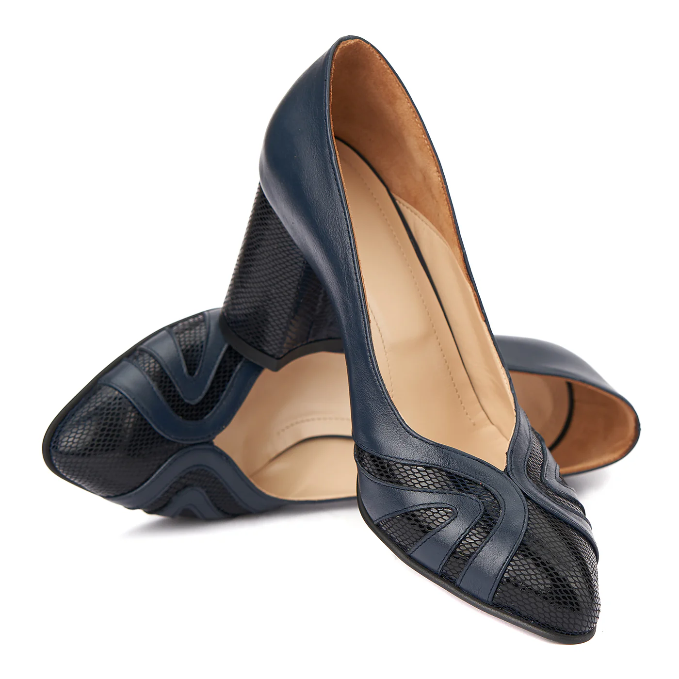 Pantofi eleganti din piele naturala 4392 - Image 4
