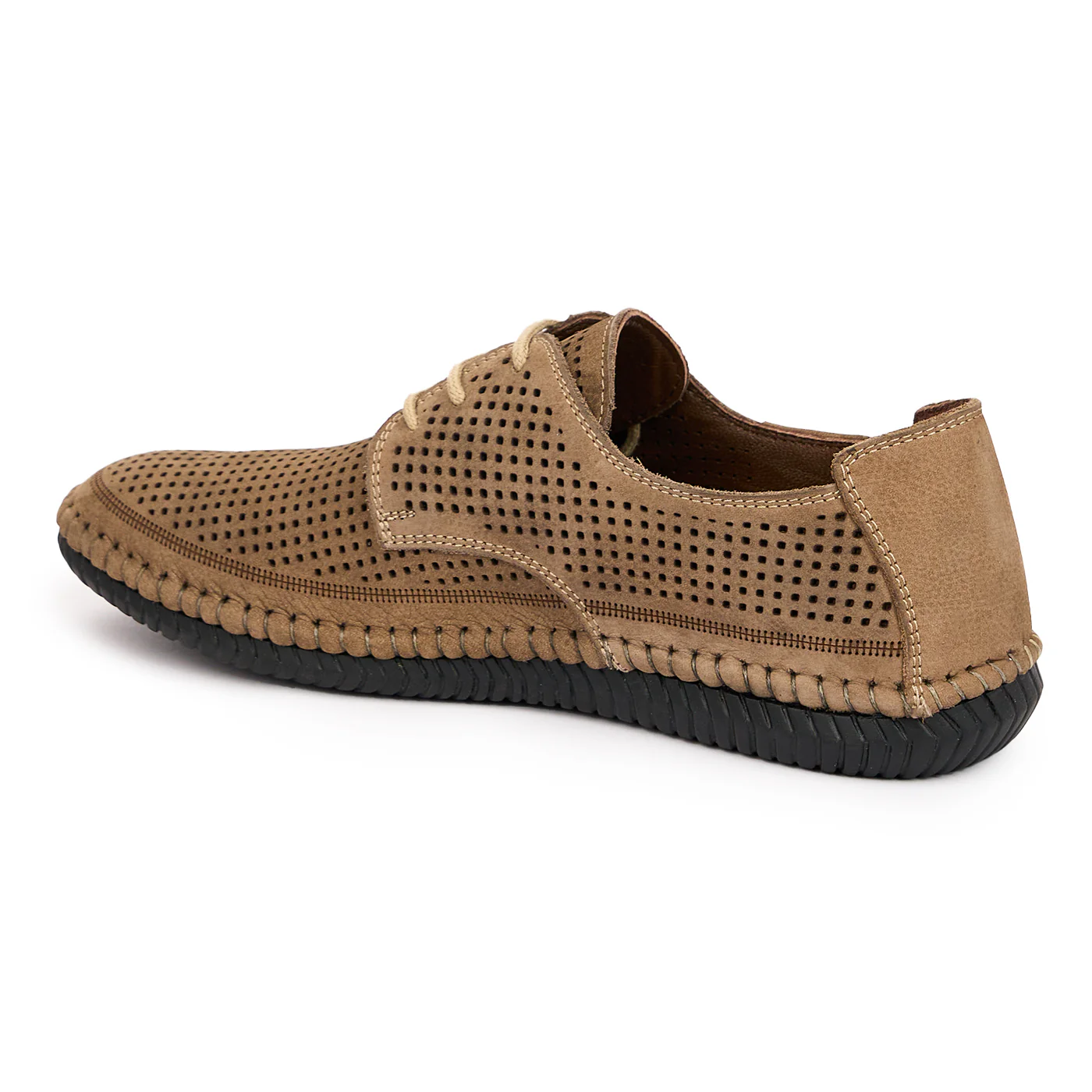 Pantofi Maro Casual Barbati din Piele Naturala 7309 - Image 3