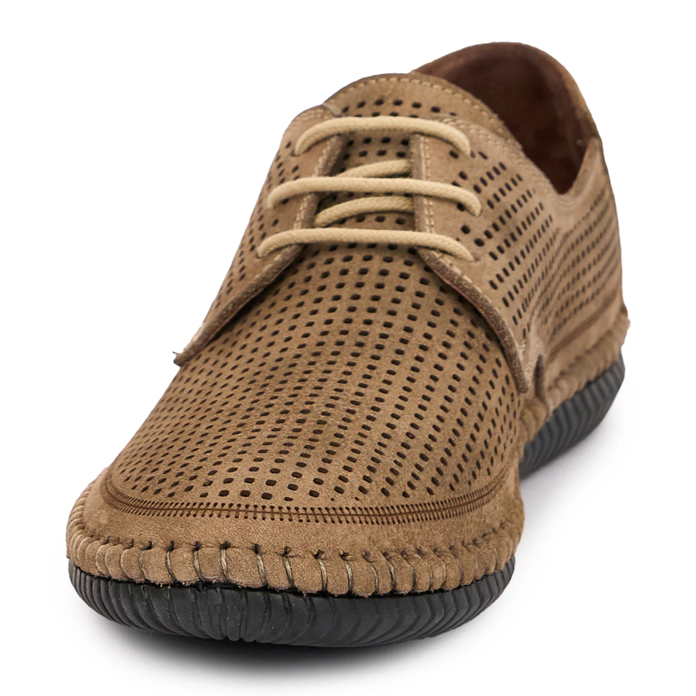 Pantofi Maro Casual Barbati din Piele Naturala 7309 - Image 4
