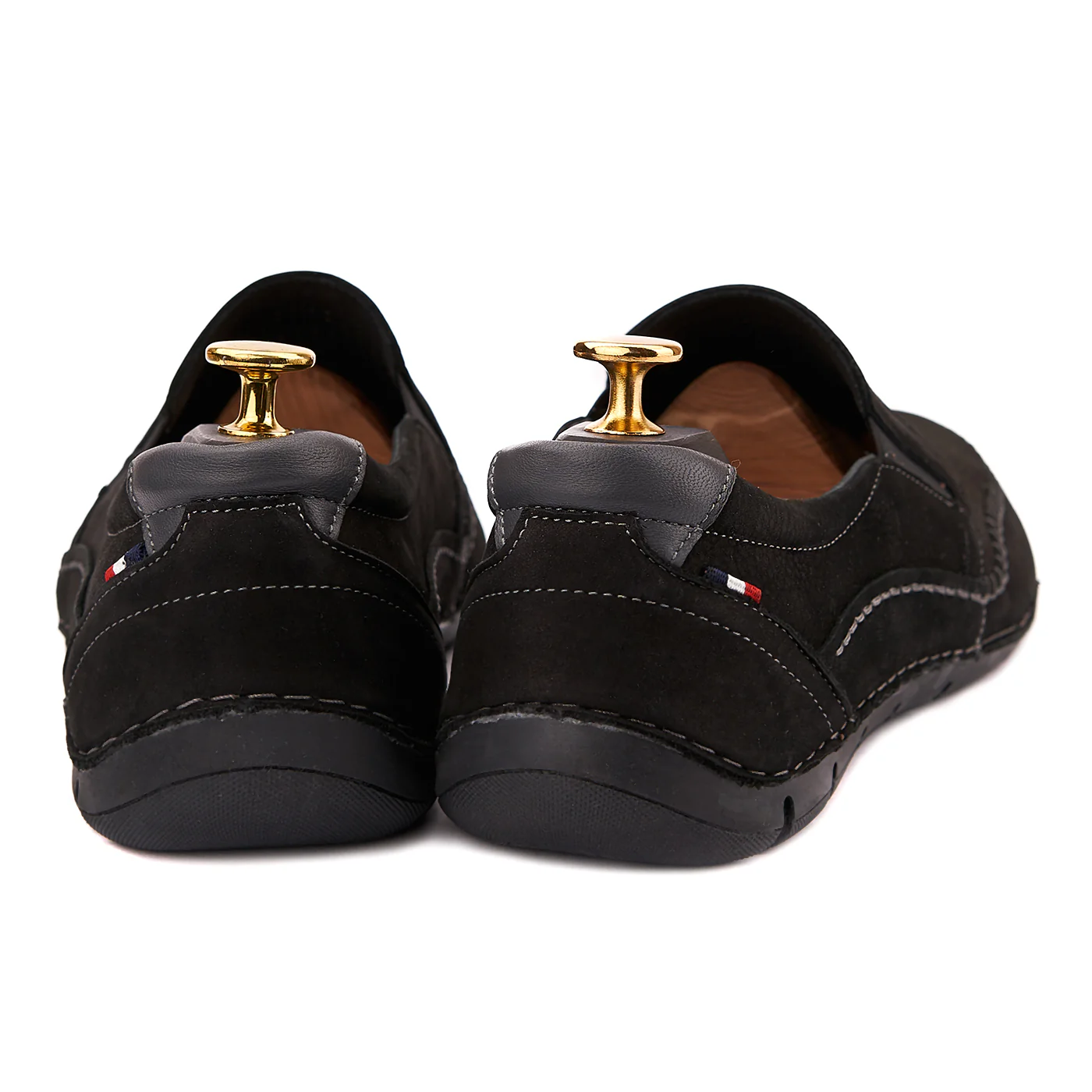 Pantofi Negri Dama Casual Confort din Piele Naturala 0111 - Image 2