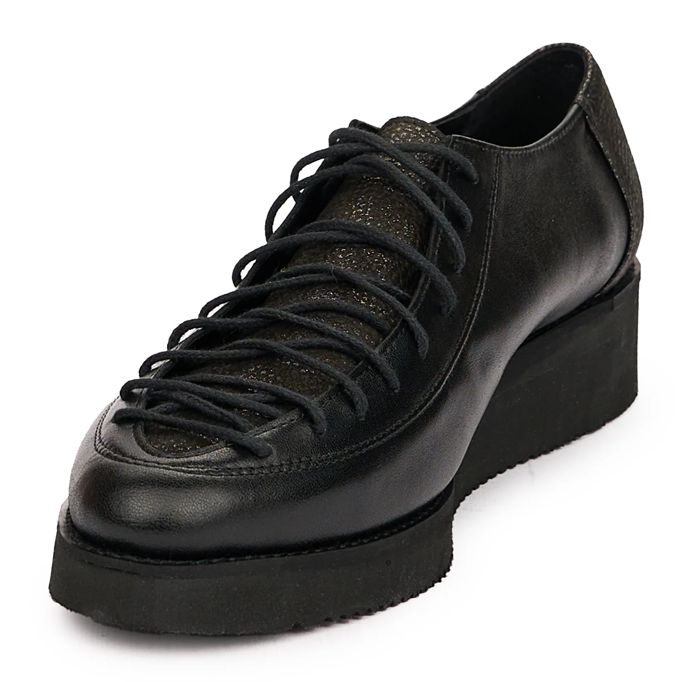 Pantofi Negri Dama Piele Naturala Casual 10224 - Image 4