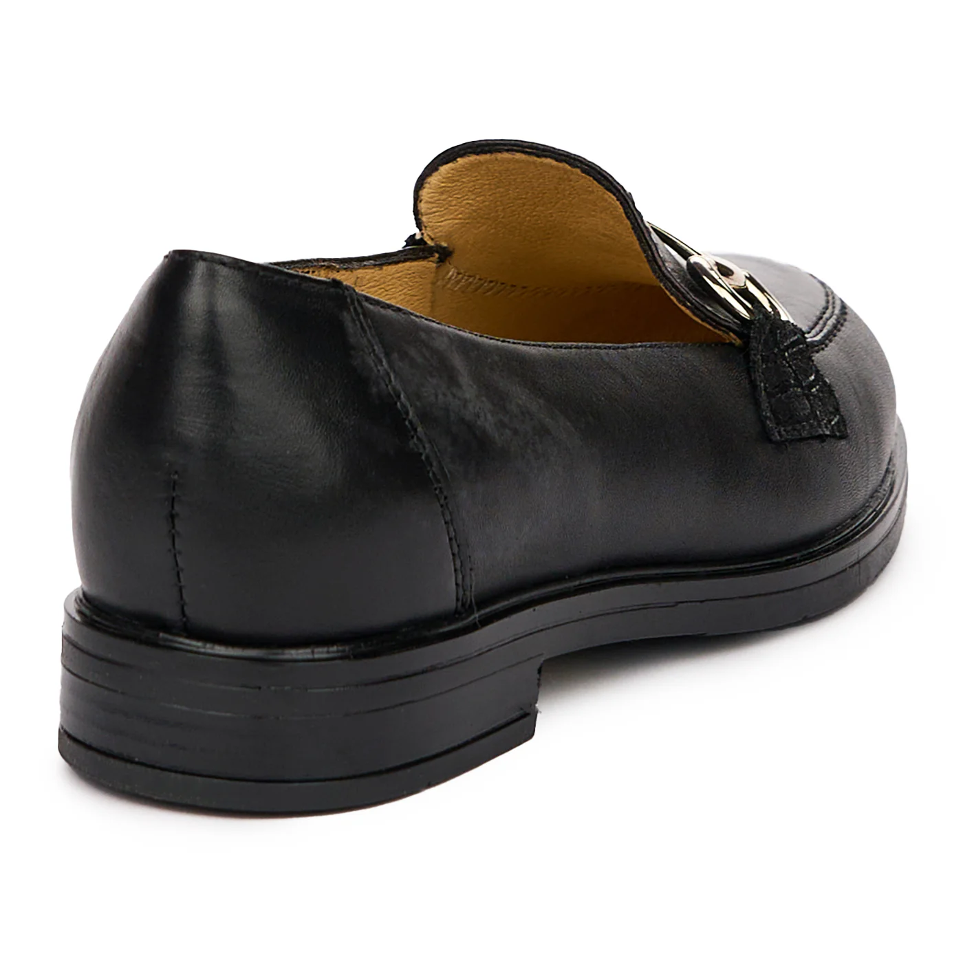 Pantofi Negri Eleganti Dama din Piele Naturala, Toc 2.5 Cm 10121 - Image 2