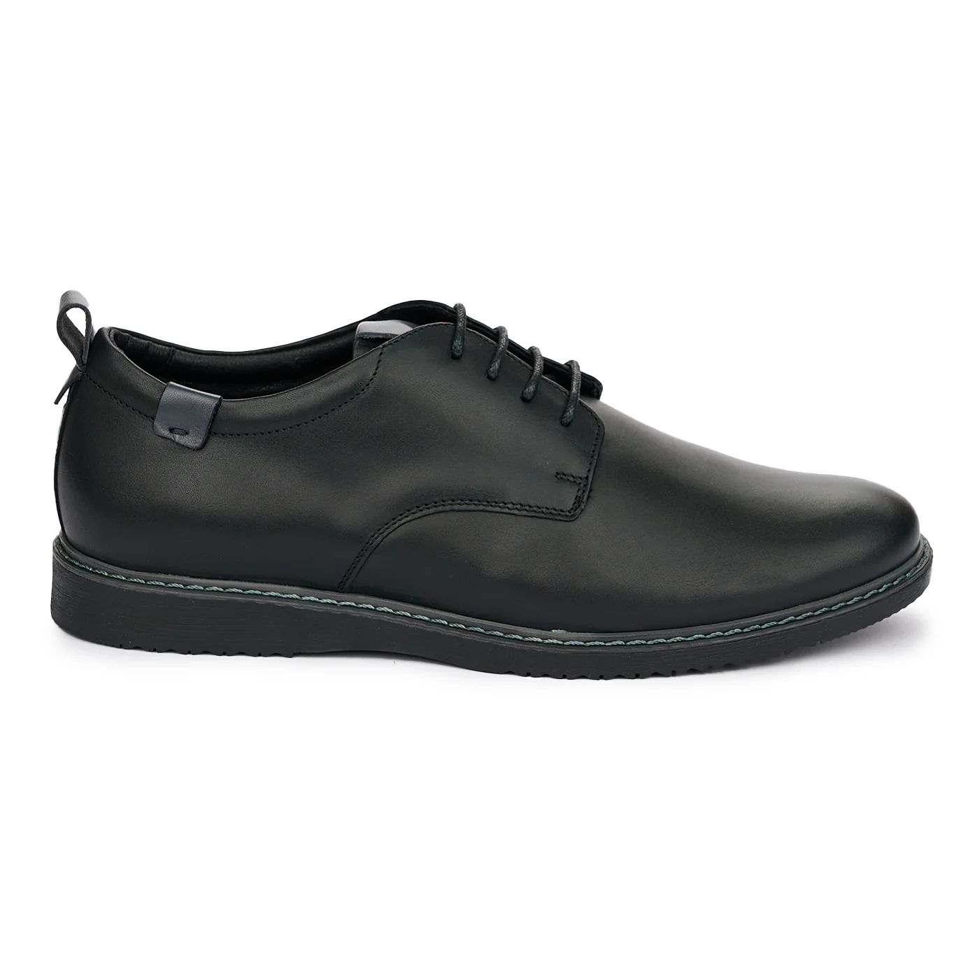 Pantofi Piele Casual Barbati Negri 7379