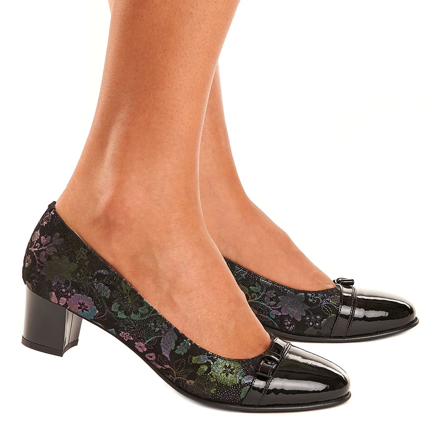 Pantofi Piele Naturala Neagra 4005 - Image 5