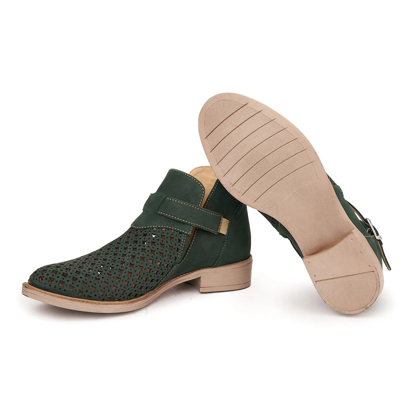 Pantofi Piele Naturala perforata 1918 - Image 3