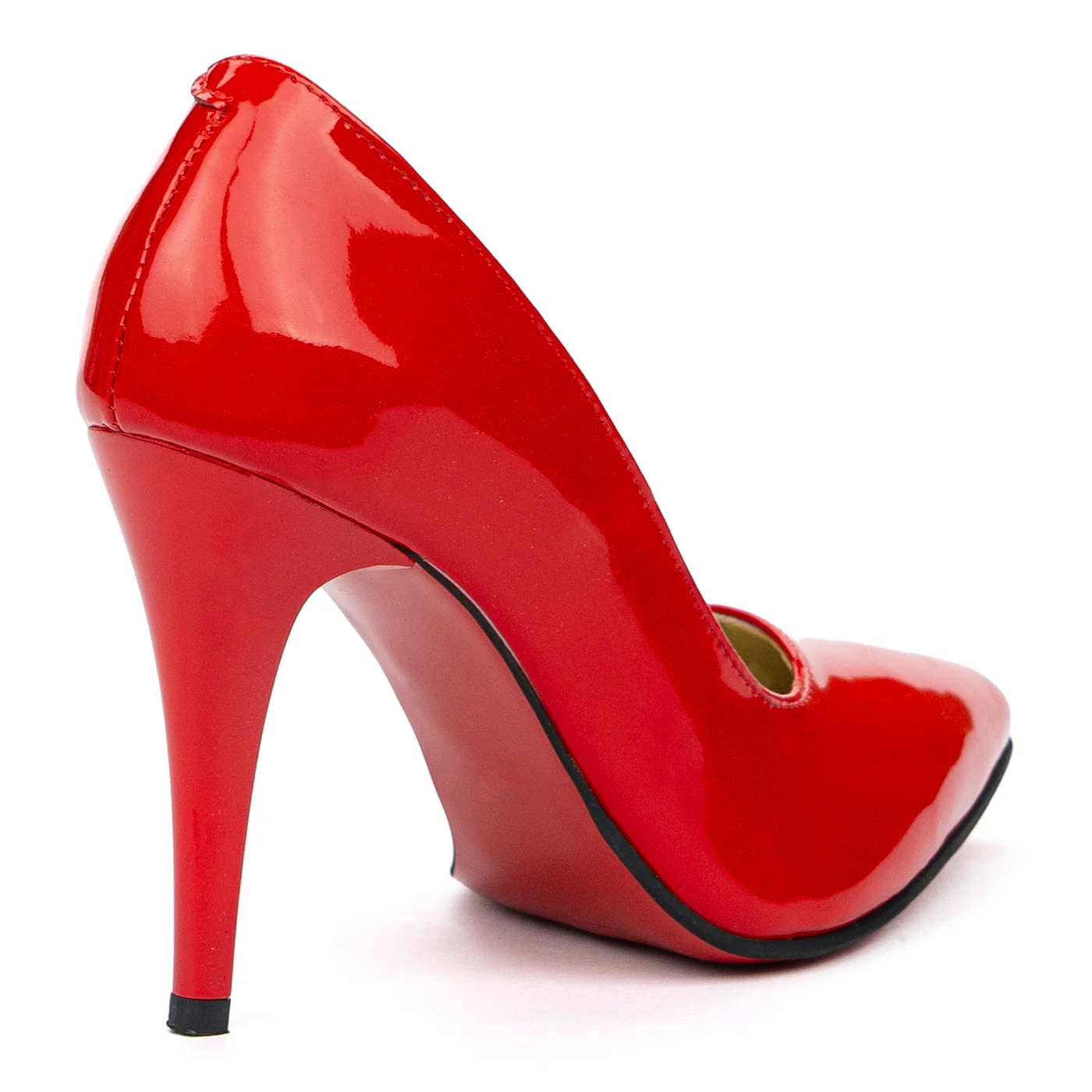 Pantofi Rosii Eleganti Dama din Piele Naturala 4057 - Image 2