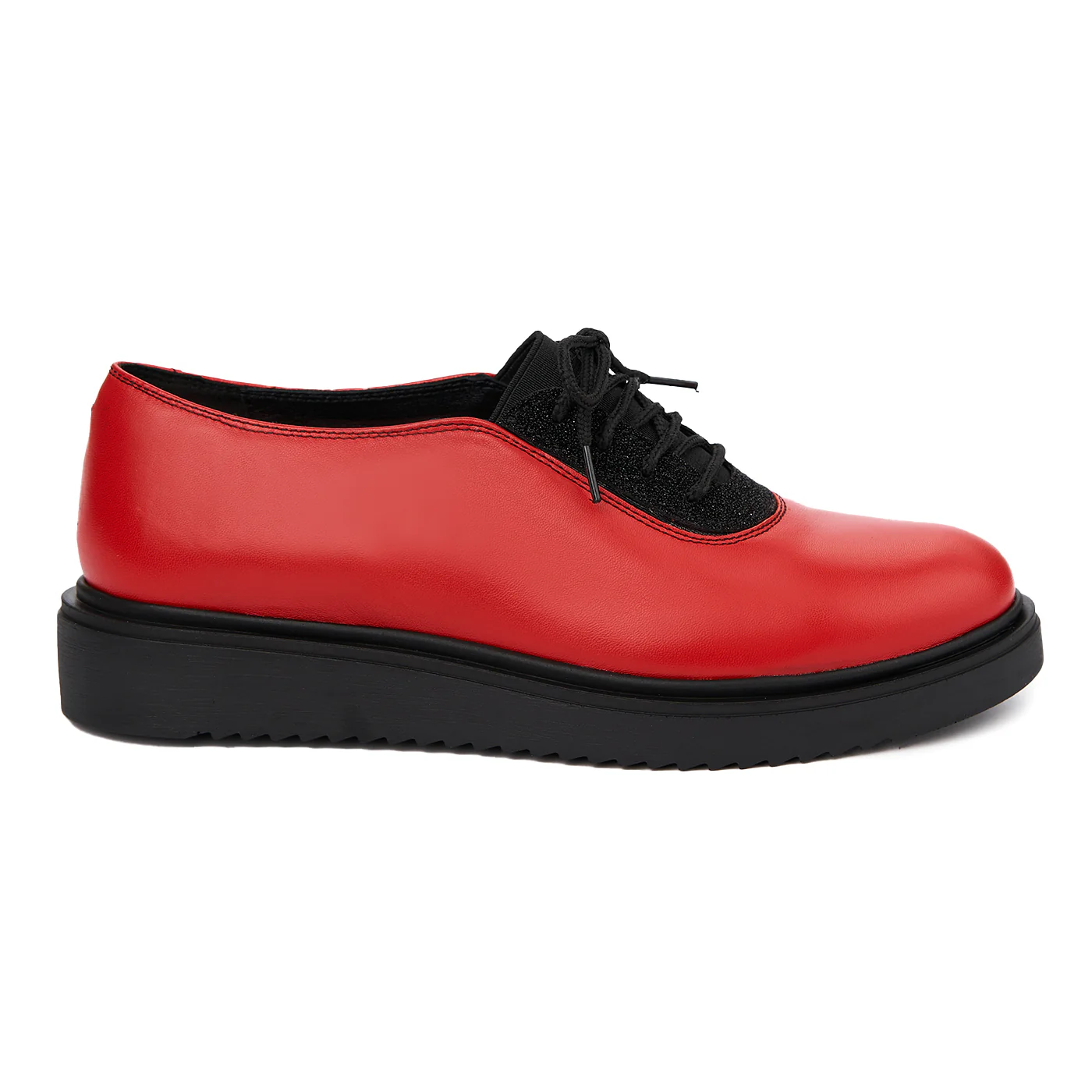 Pantofi Rosii Piele Naturala Casual 1846