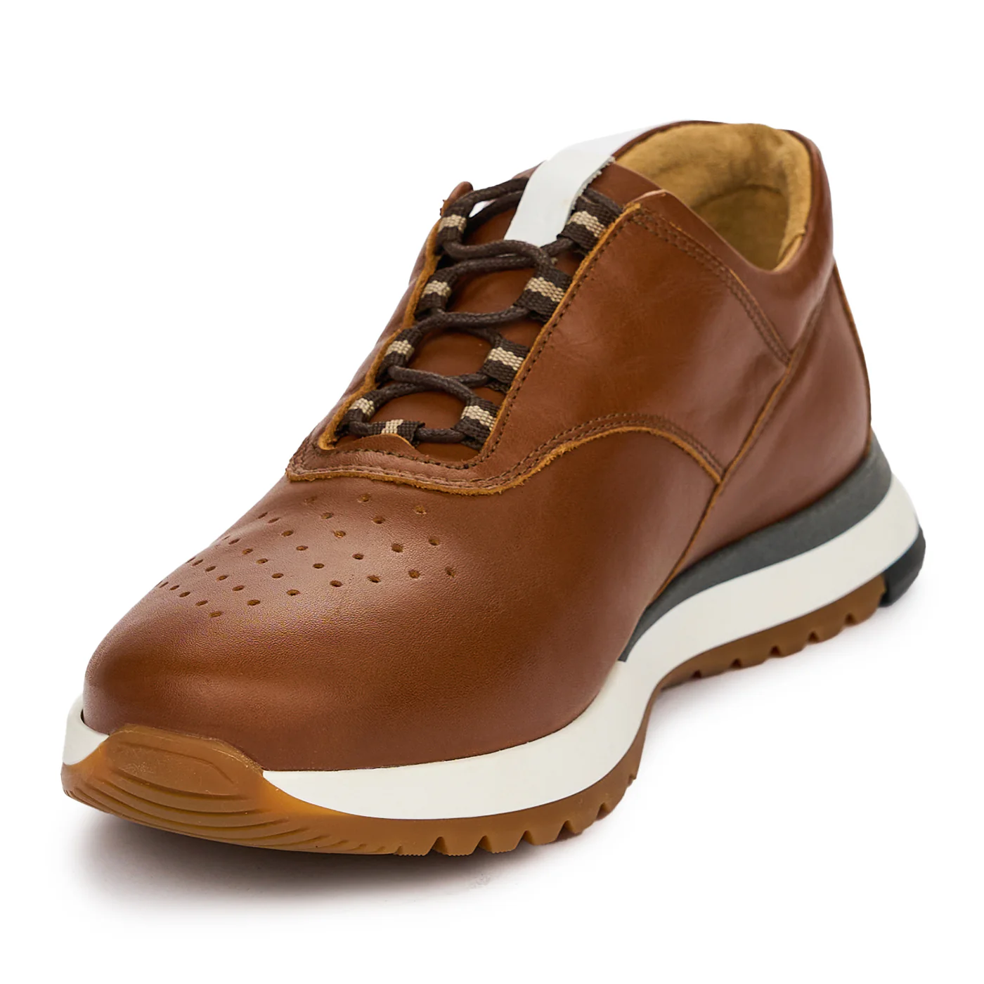 Pantofi sport barbati din piele naturala 7365 - Image 3