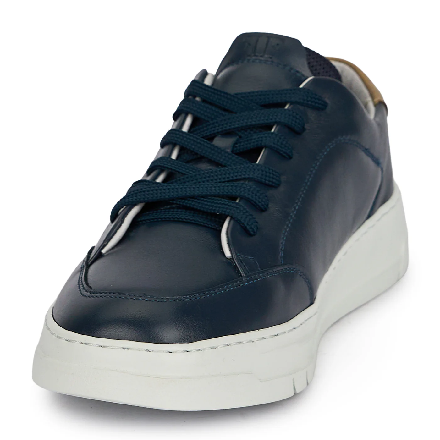 Pantofi sport barbati din piele naturala bleumarin 20152 - Image 3