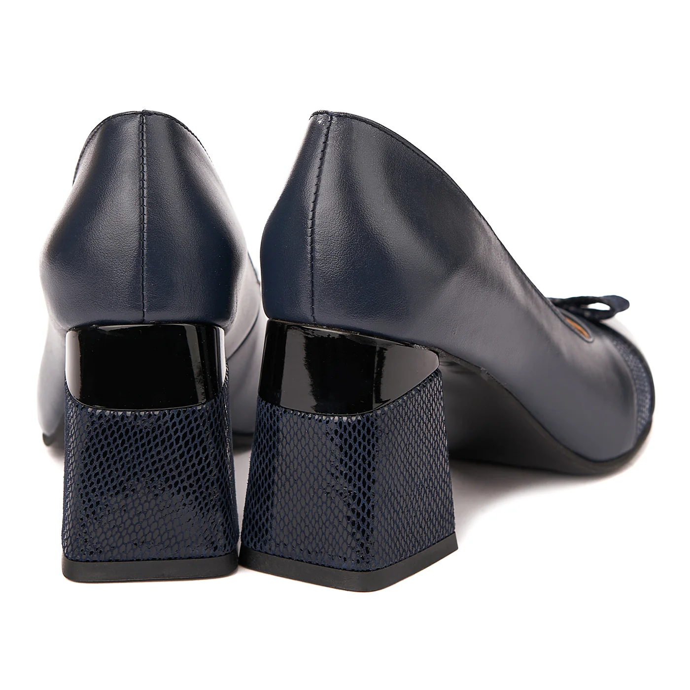 Pantofi stiletto eleganti din piele naturala 4317 - Image 2