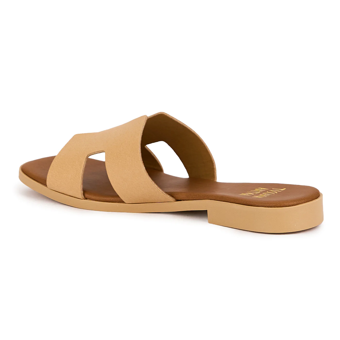 Papuc dama din piele naturala bej 16567 - Image 2