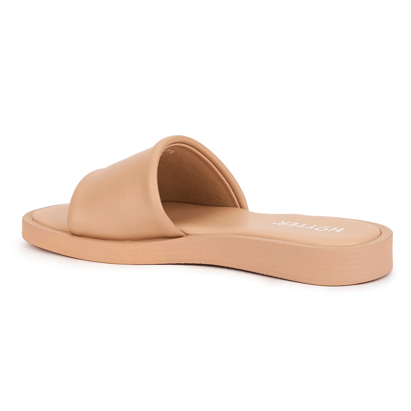 Papuc dama din piele naturala bej-nude 16574 - Image 2