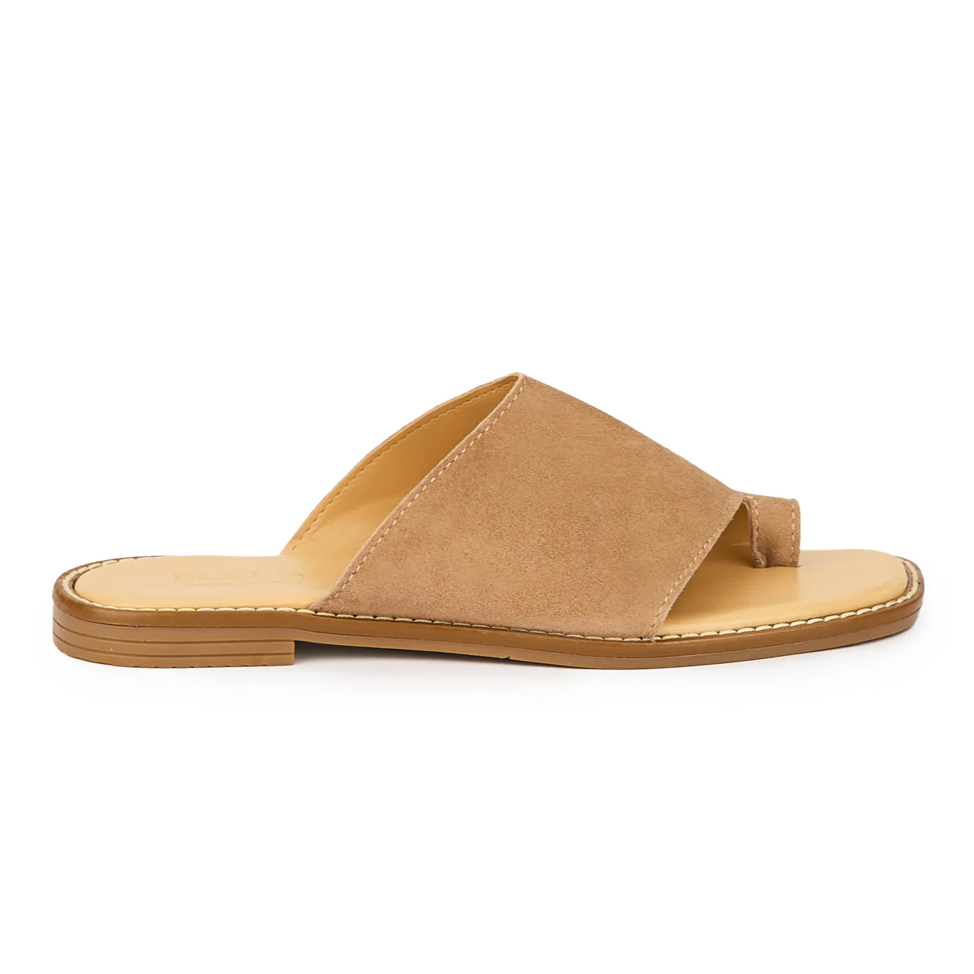 Papuc dama din piele naturala maro 15374