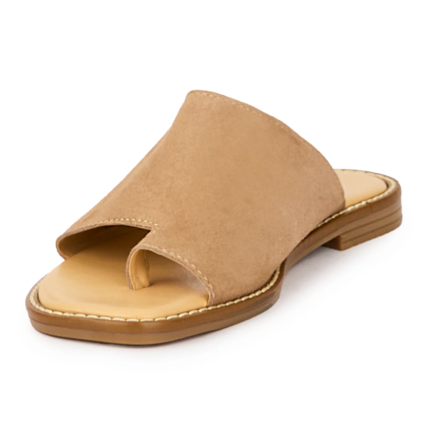 Papuc dama din piele naturala maro 15374 - Image 3