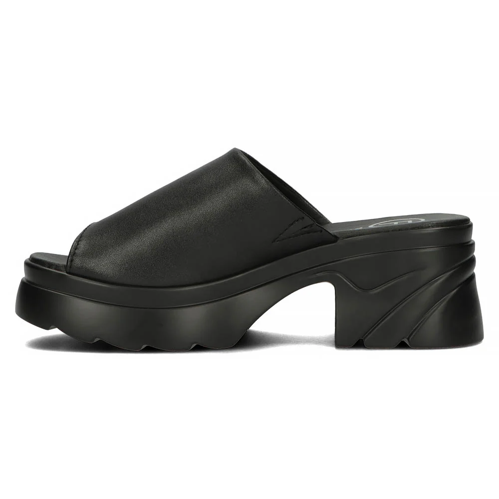 Papuc dama din piele naturala neagra 13311 - Image 3