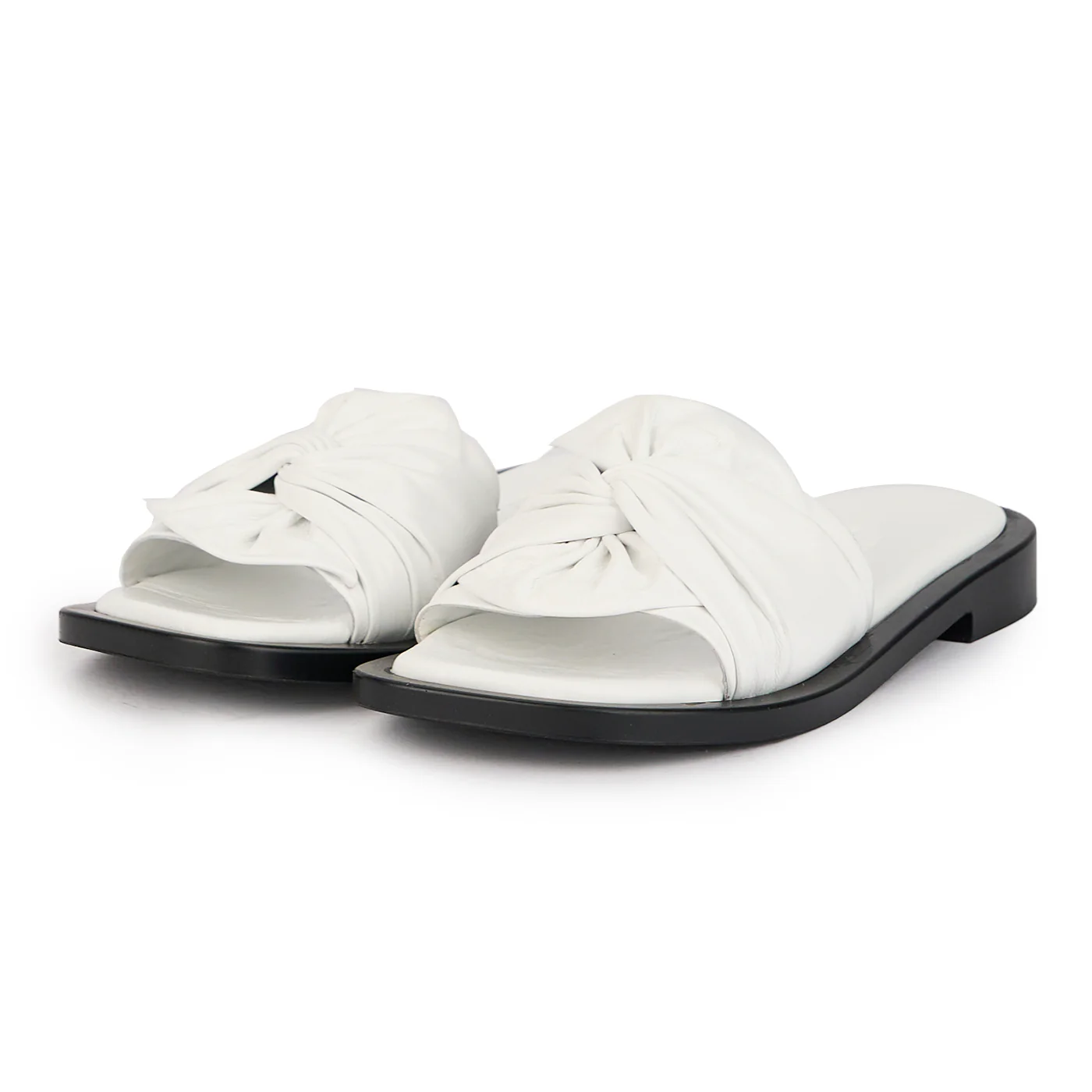 Papuc dama din piele naturala  cu talpa joasa 16110 - Image 3