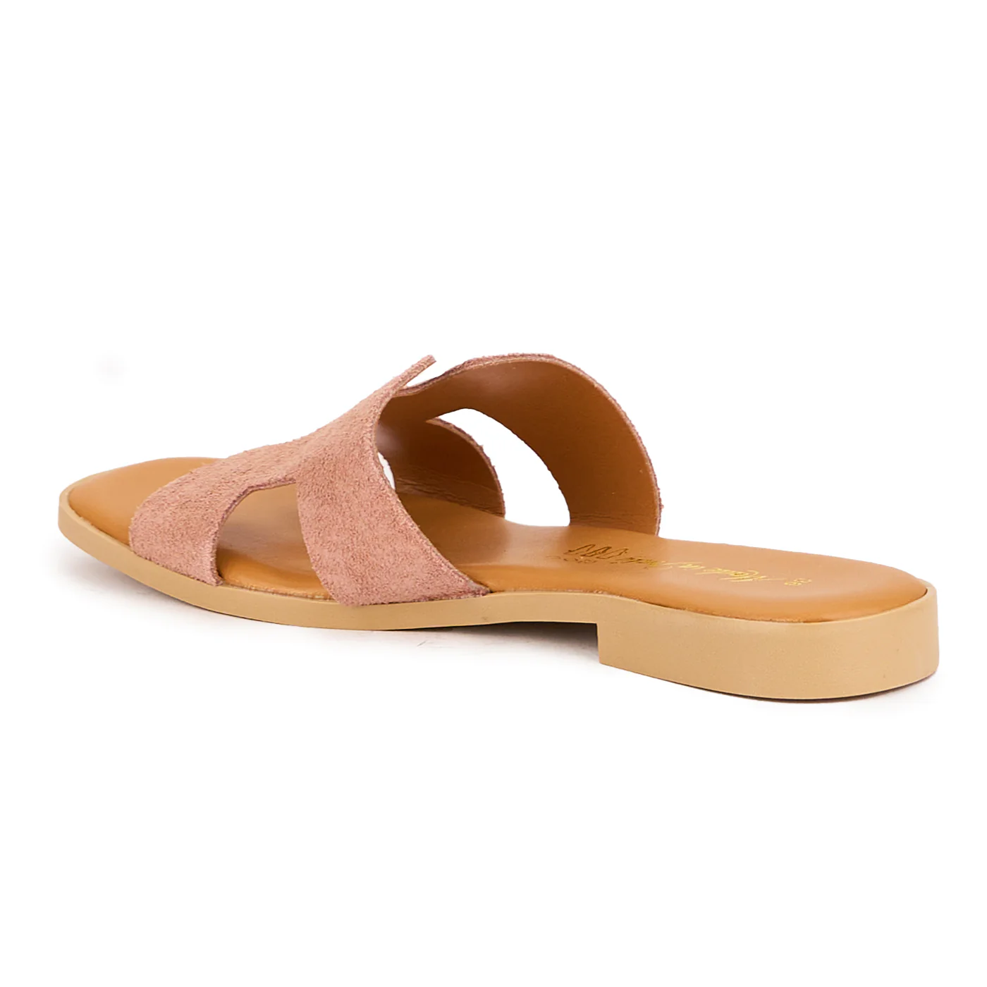 Papuc dama din piele naturala roz 16568 - Image 2