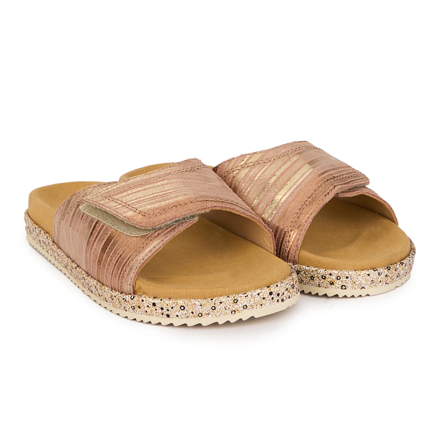 Papuci dama din piele naturala roz 18332 - Image 4