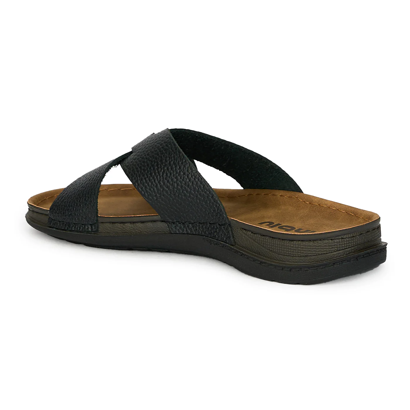 Papuci de vara barbati din piele naturala 7827 - Image 2