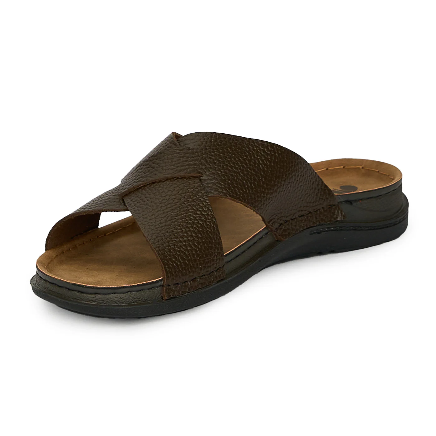 Papuci de vara barbati din piele naturala 7828 - Image 4