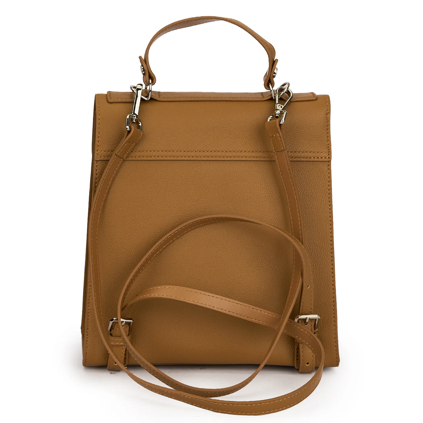 Rucsac damă din piele naturala maro 21678 - Image 3